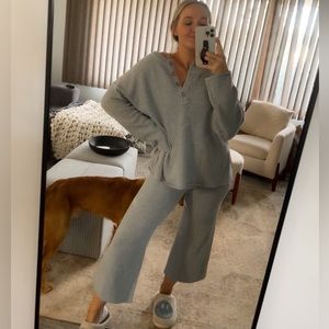 Free people Hailey knit set